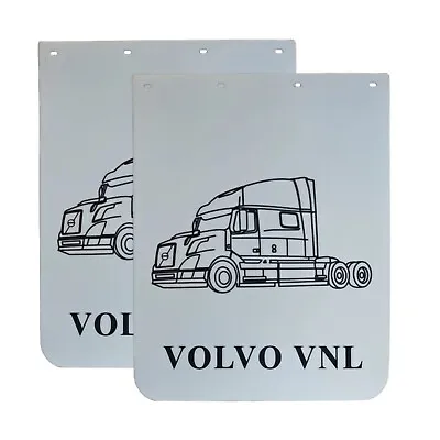 $60.99 • Buy White Mud Flaps For Semi Truck Tractor Trailer 24  X 30 Heavy-Duty MudFlaps 2PCS