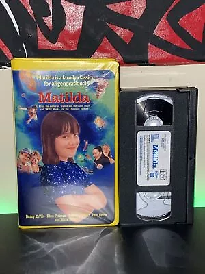 Matilda (VHS 1996 Clam Shell Case Closed Captioned) • $2.50