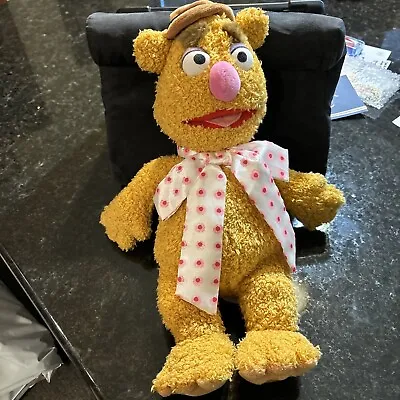 Disney Store Fozzie Bear Muppets Plush 16  Excellent Condition • $19.99