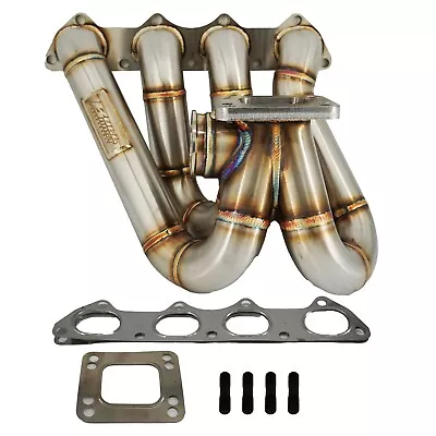 B Series T3 T4 Top Mount Turbo Manifold B16 B18 B20 44mm For Honda Acura Del Sol • $509.96