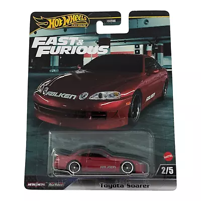 Hot Wheels Premium	- 2024 Fast & Furious #2 Toyota Soarer Red Falken Tokyo Drift • $17