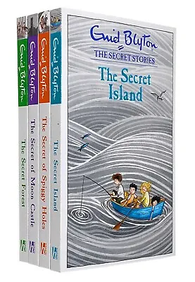 £13.95 • Buy Enid Blyton The Secret Stories 4 Books Set The Secret Island, The Secret Forest