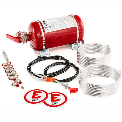 OMP Sport Mechanical 4.25 Litre FIA Approved (Motorsport) Fire Extinguisher Kit • £255.65