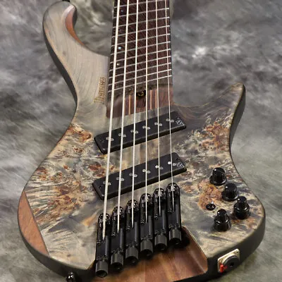 Ibanez / EHB1506MS-BIF Black Ice Flat Headless 6-string Bass With Gig Bag • $1609.46