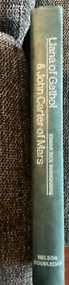 $13.44 • Buy LLANA OF GATHOL AND JOHN CARTER OF MARS Edgar Rice Burroughs Hardcover 1977