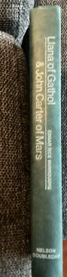 $13.44 • Buy LLANA OF GATHOL AND JOHN CARTER OF MARS Edgar Rice Burroughs Hardcover 1977