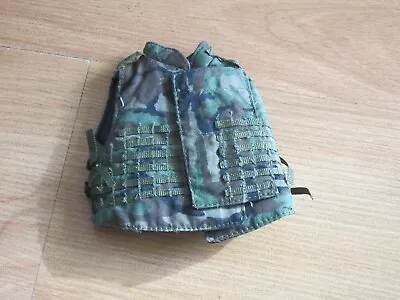 DRAGON MODELS Loose IBA Vest W/Neck Protection Woodland For 1/6th 12  Figure BIN • $15