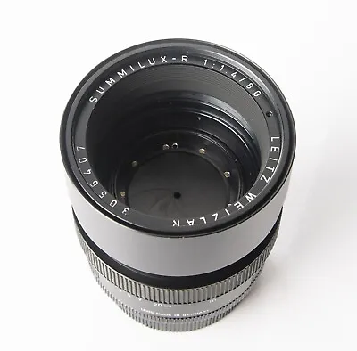 Leica Summilux-R 80mm F/1.4 MF Leica R  Lens Housing • $300