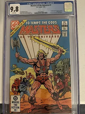 Masters Of The Universe #1 CGC 9.8 1st Comic Devoted To MOTU 1982 • $220