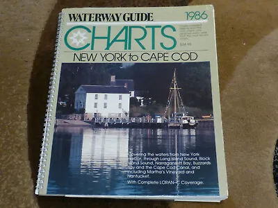 Waterway Guide Charts New York To Cape Cod 1986 • $18.99