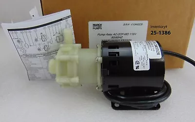 Ryan Herco March AC-2CP-MD 6305.201 March MAG-DR Pump 5GPM PP 3/8in *new Surplus • $225