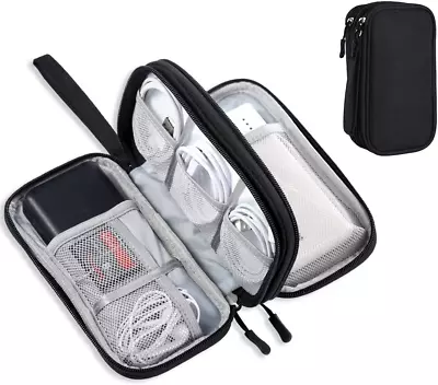 Ddgro Electronics Travel Organizer Tech Accessories Pouch Bag For Cables/Charge • $9.76