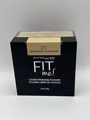 New Maybelline Fit Me 20 Light Medium  Loose Finishing Powder • $19.99