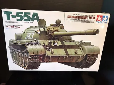 Tamiya 35257 T-55a Russian Medium Tank Model Kit-nib-1/35 Scale • $54