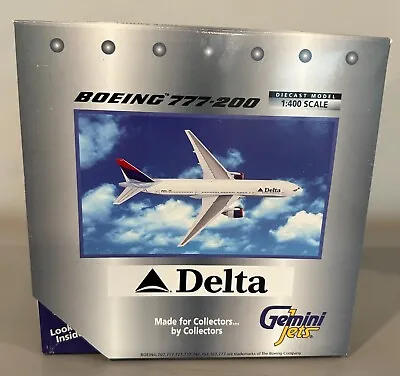 Gemini Jets Boeing Delta 777-200 Diecast Model Scale 1:400 #gjdal090 (2000) • $99