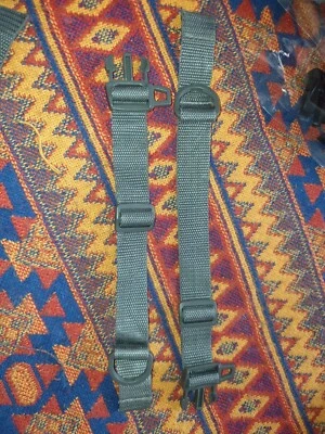 £5 • Buy Mothercare Old Style Harness Pushchair Spare Replacement Parts Waist Straps GREY