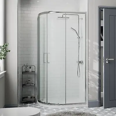 1200 X 900mm Left Hand Offset Quadrant Shower Enclosure Framed 8mm Safety Glass • £299.96