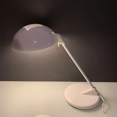 Vtg Lightolier Desk Lamp Postmodern Memphis Style UFO German USA • $115