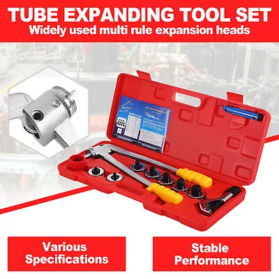 CT-300A Hydraulic Pipe Expander 7 Lever 1/4 - 1-5/8  Tube Swaging HVAC Tool New • $68.96