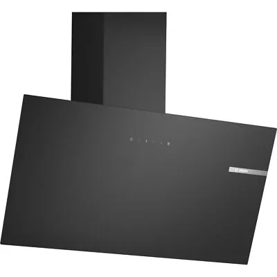 Bosch DWK85DK60B Built In 79cm 4 Speeds Chimney Cooker Hood Black A Rated • £419