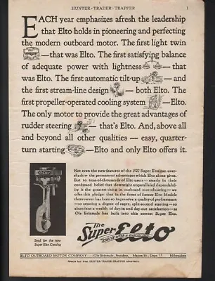 1927 Elto Super Outboard Boat Motor Propeller Easy St Marine Milwaukee  22316 • $21.95