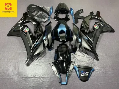 Black Gray Fairing Kit For Kawasaki Ninja ZX10R 2011-2015 ABS Injection Bodywork • $524.39