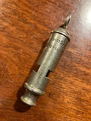 WW2 Era Rare J Hudson & Co. Aldershot Stores Aldershot General Service Whistle • £75