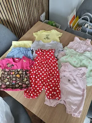 Baby Girls Clothes Bundle Size 6/9 Months • £8