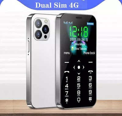 $59.99 • Buy 1.8in Smallest 4G Quad Band Dual Sim Student Bluetooth Mobile New Type Phone