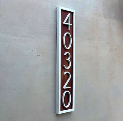 House Numbers Address Numbers Modern Personalized Vintage Wood Sign05 Handmade • $88
