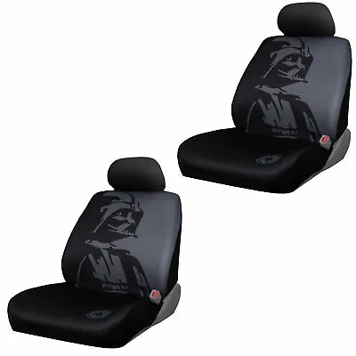 $64.49 • Buy New Disney Star Wars Darth Vader Black Low Back Seat Cover - 2PC