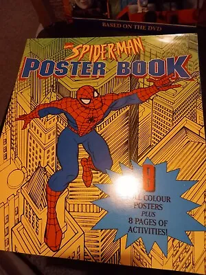 Poster Book Spider-man Animated Series 1995 Joshua Morris Publishing • £0.50