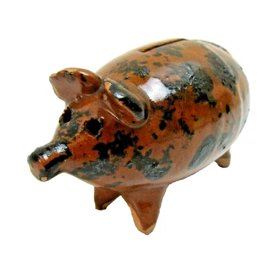 £22.48 • Buy Spongeware Percy The Pig Money Box Brown & Black Fast Free P&P