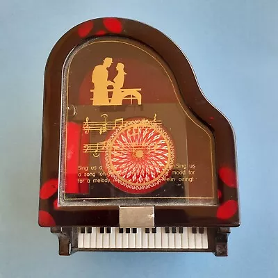 Vstride Piano Music Jewelry Box Plays Theme From Love Story (Where Do I Begin?) • $26