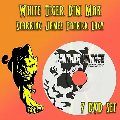 White Tiger Dim Mak: Death Touch System Starring James Patrick Lacy (7 DVD Set) • $42.95