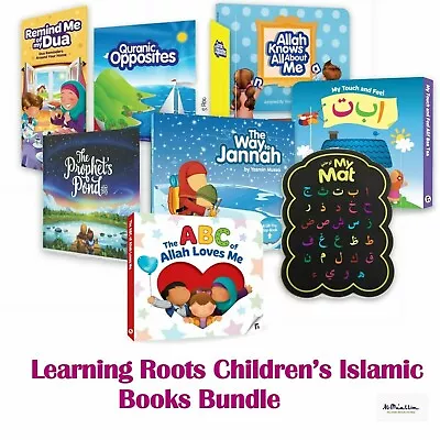 Select Learning Roots (2-5 Years) Childrens Toddlers Baby Islamic Books Bundle • £7.99