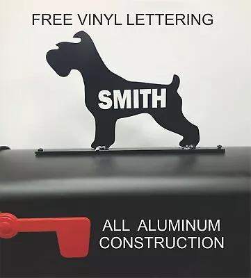 Schnauzer Mailbox Topper Mb35 • $34.95