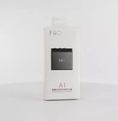 FiiO A1 Portable Headphone Amplifier 160 MAh - Silver • $99.99