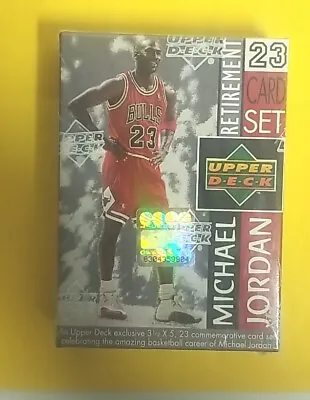 1999 Upper Deck Michael Jordan Retirement Basketball Factory Set • $49