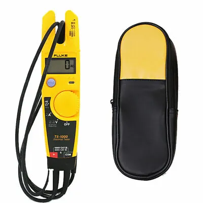 Fluke T5-1000 Voltage Current Electrical Clamp Meter&Soft Case Holster • $159.99