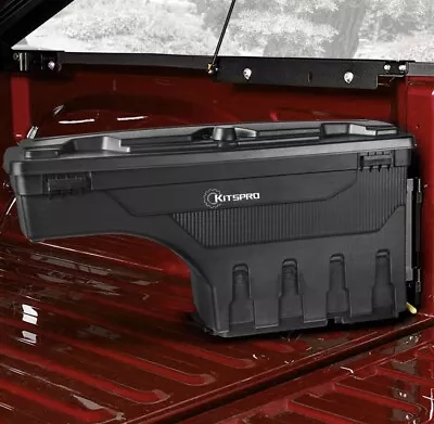 KITSPRO TRUCK BED STORAGE TOOL BOX CHEVY SILVERADO AND GMC SIERRA - Left Side • $135