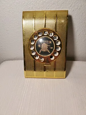 Vintage Rotary Telephone List Finder Flip Up Phone Number Address Book Index MCM • $11.99