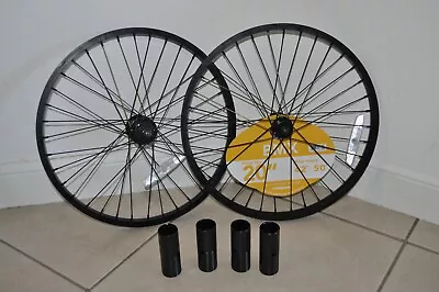 Mongoose BMX 20  Bike Wheelset Front & Rear Pegs & 9T Freewheel Included. • $85.99