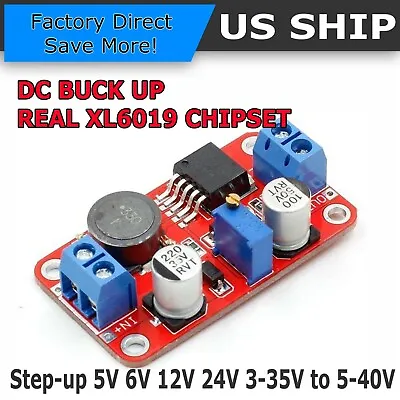 XL6019 30W 5A DC Boost Adjustable Voltage Converter Step Up Module Power Supply • $3.75