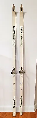 Vintage Asnes Glassfiber Cross Country Skis With Skilom Bindings 205 25586  • $134.95