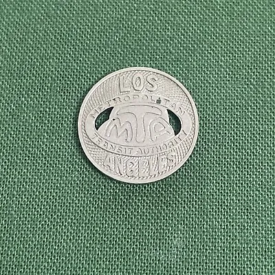 Vintage Los Angeles Metropolitan Transit Authority Token MTA One Fare • $3.75