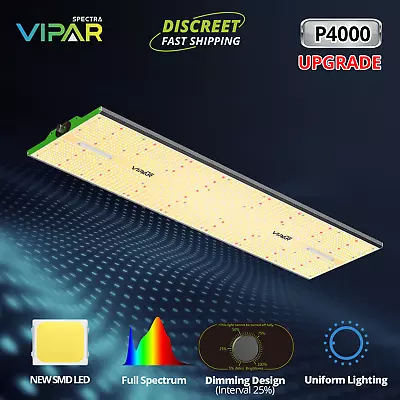 VIPARSPECTRA NEW P4000 Led Grow Light Full Spectrum For Veg Flower Indoor Plants • $167.50