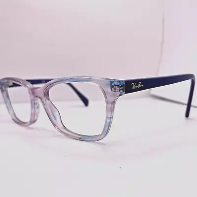 Ray-Ban Eyeglasses Authentic Frames RB 1591 3807 48 [] 16 130 MM Confetti Blue • $44.99