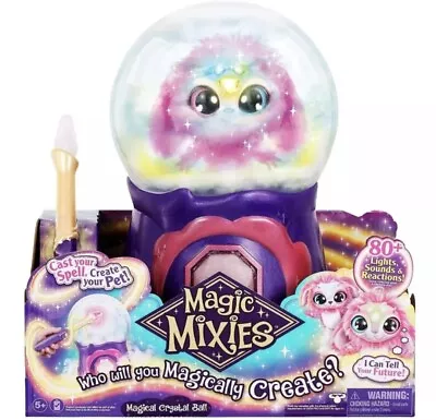 NEW Magic Mixies Magical Misting Crystal Ball Interactive 8  Mixes Pink Plush • $39.99