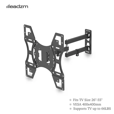 Adjustable Rotating TV Wall Mount Bracket Stand For 26-55 Inch Screens • £17.04